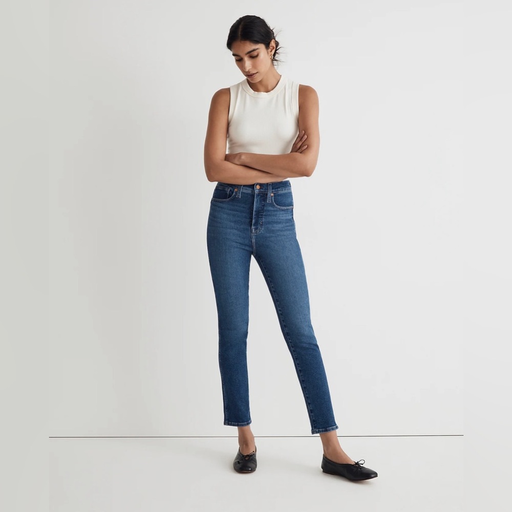 Madewell Stovepipe jeans, size 26. Perfect condition. Auraria wash.